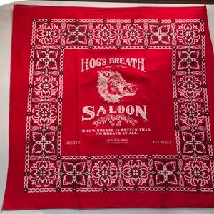 Hog’s Breath Saloon Red Bandanna